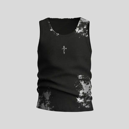 Cross Graphic Slim Tank Top WN27153