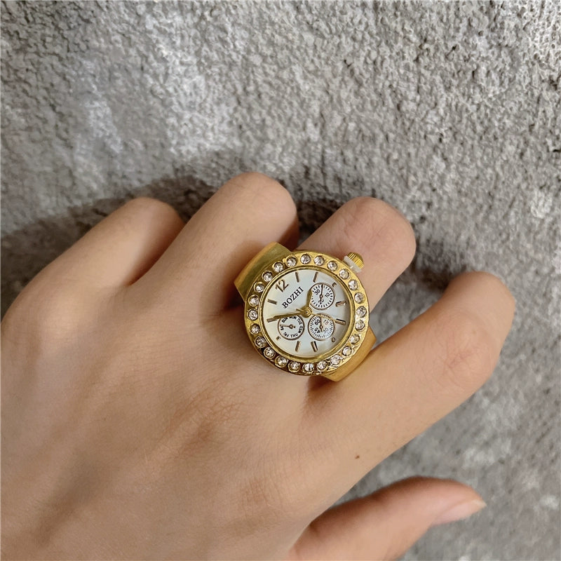 Mini Finger Watch Ring WN21149-K2