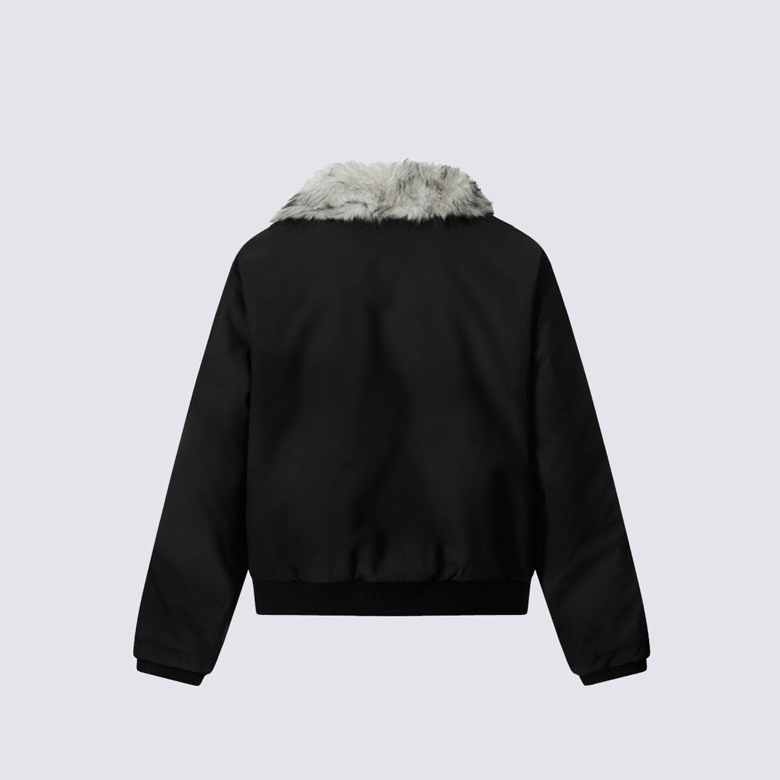 Fake Fur Trim Short Puffer Jacket WN27935