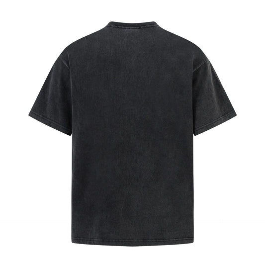 Washed Print Short Sleeve T-Shirt WN25885