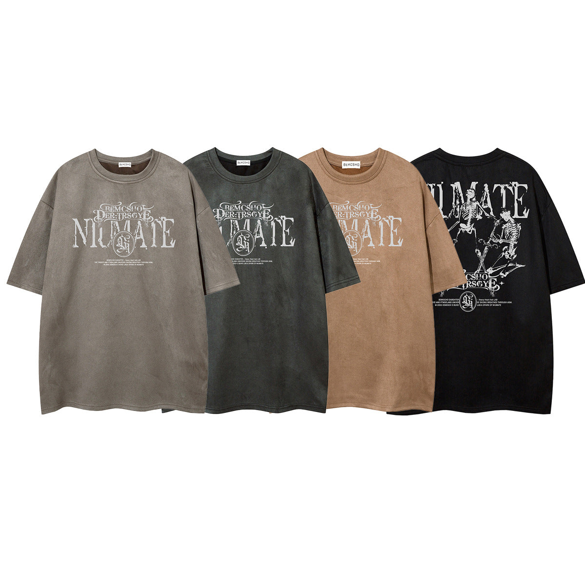 Washed Logo Print Short Sleeve T-Shirt WN25549