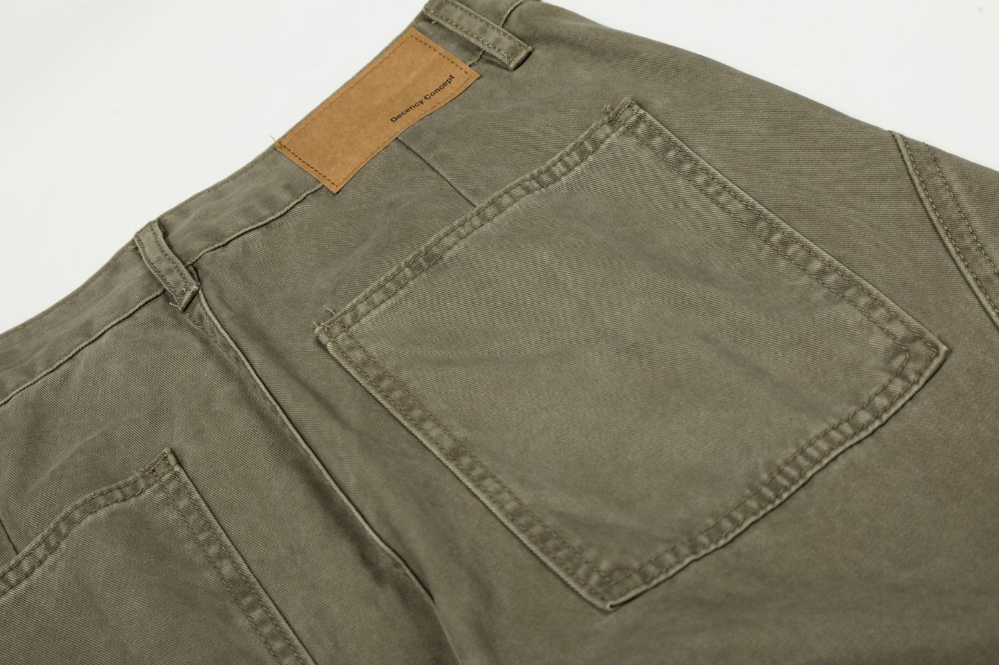 Washed Multi Pocket Curved Cargo Pants WN26016