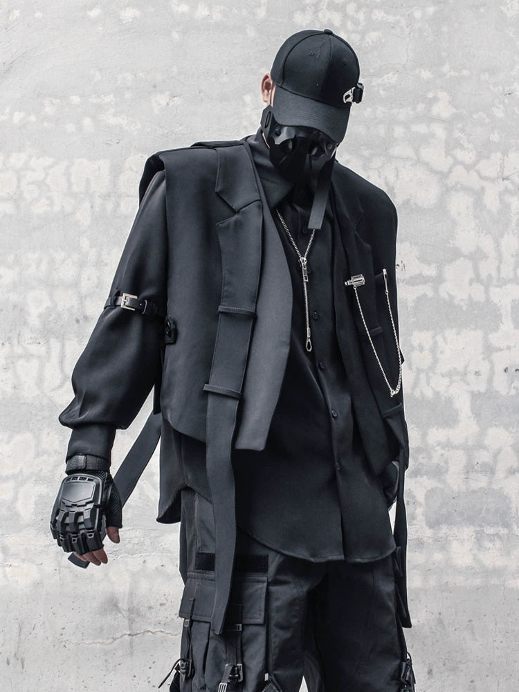 Strap Design Functional Vest WN22465