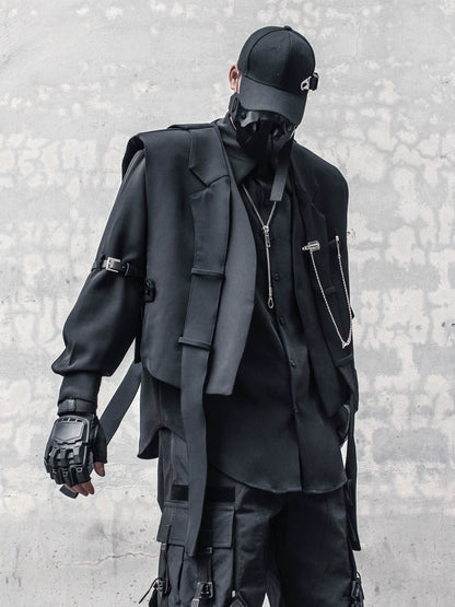 Strap Design Functional Vest WN22465