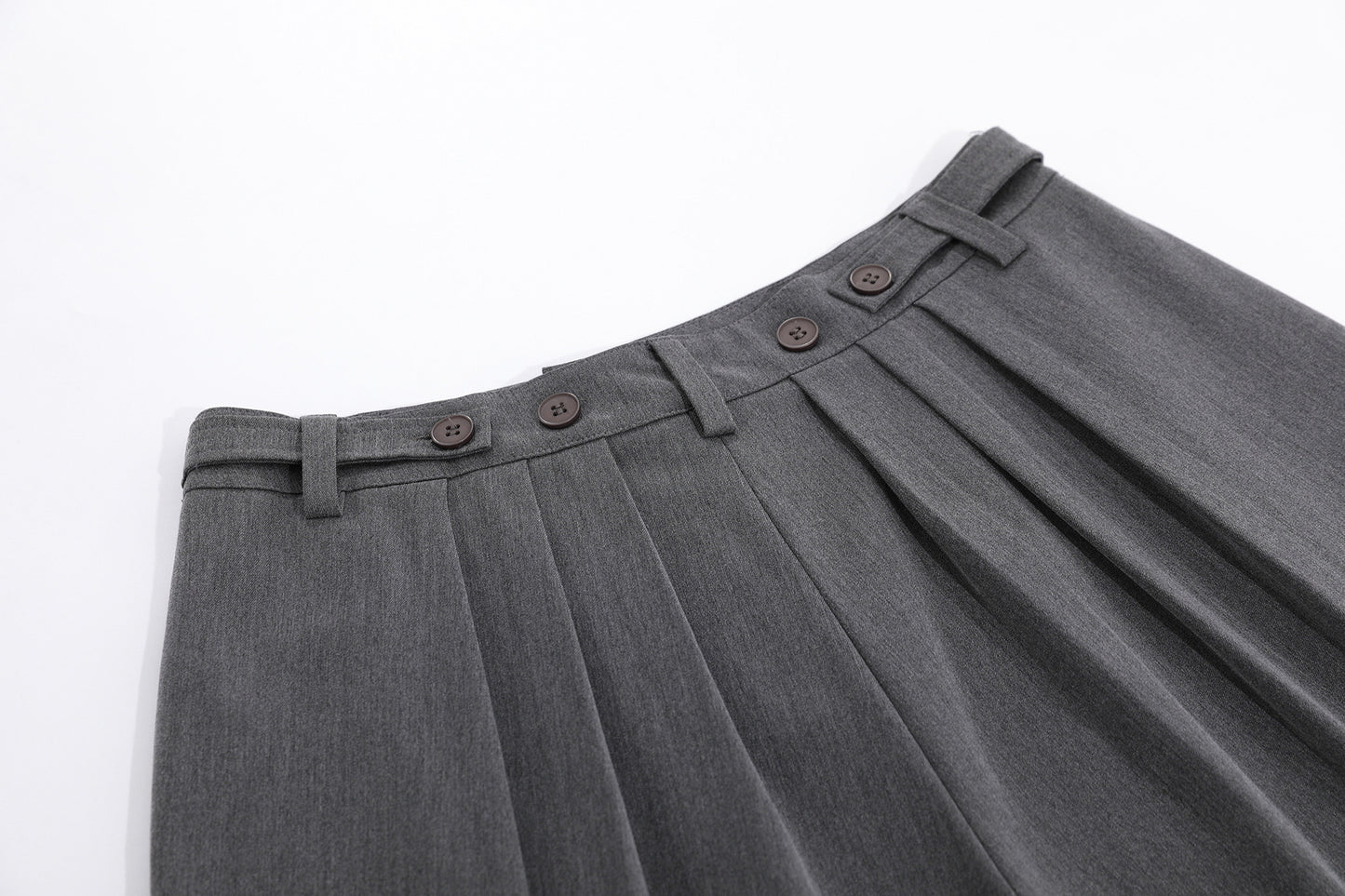 Drape Cropped Half Trousers WN25750