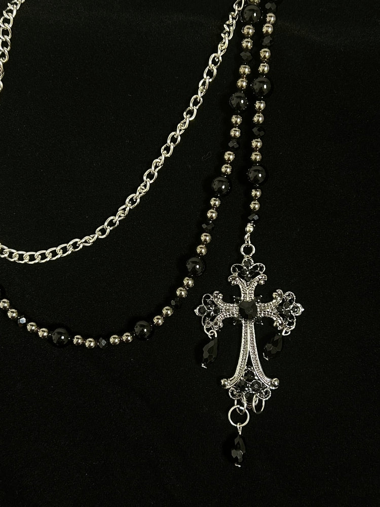 Cross Pendant Design Waist Chain Accessory WN19645