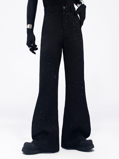 Sequin Flare Trousers WN23657