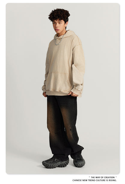 Oversize Washed Hoodie WN6463