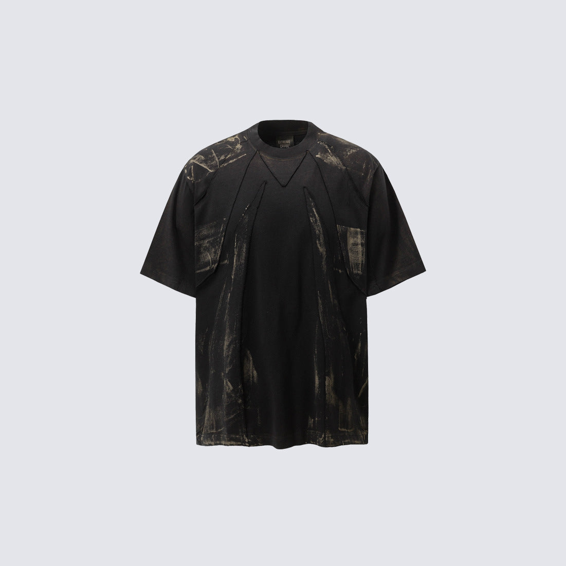 Washed Pocket Detail Short Sleeve T-Shirt WN27791
