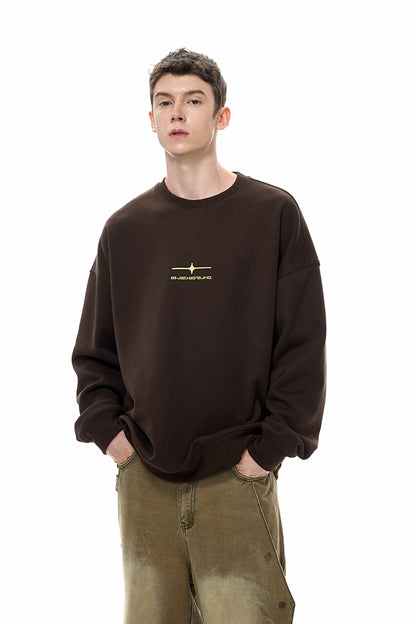 Fleece Lined Oversize Sweatshirt WN9724