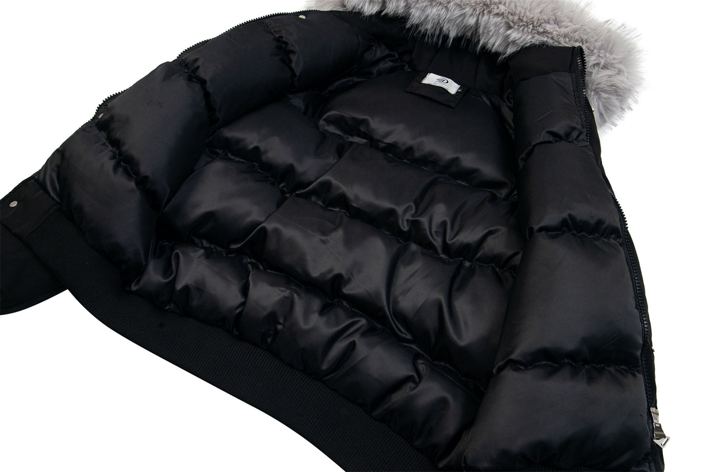 Fur Collar Hooded Workwear Padded Jacket WN11558