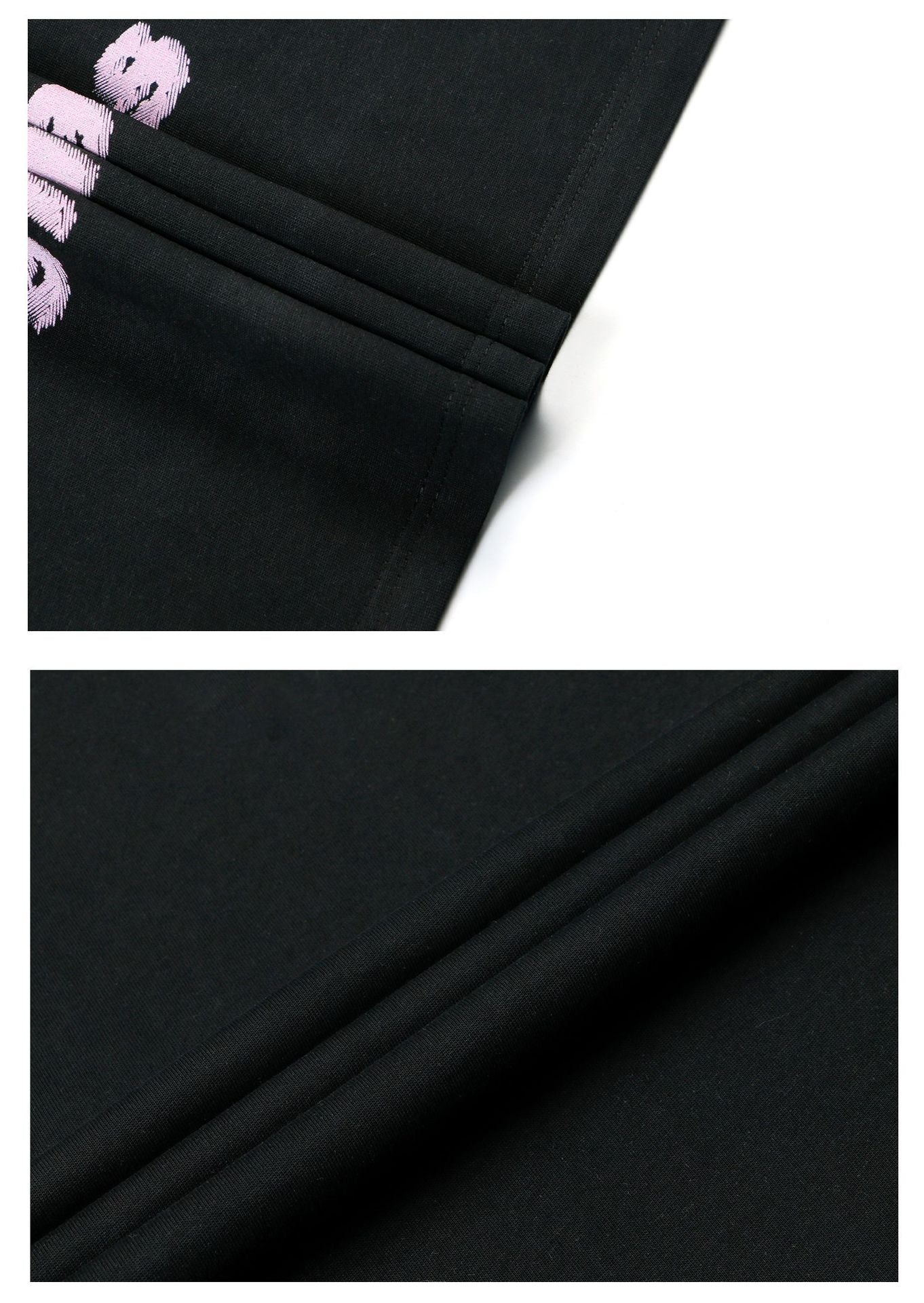 Dragon Year Graphic Letter Print Oversize Short Sleeve T-Shirt WN26391