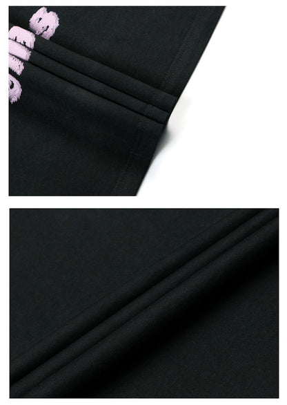 Dragon Year Graphic Letter Print Oversize Short Sleeve T-Shirt WN26391