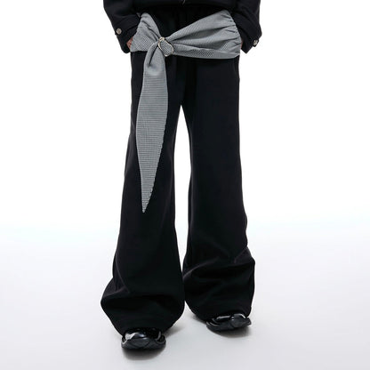 Contrast Jacket & Draping Pants Setup WN20537