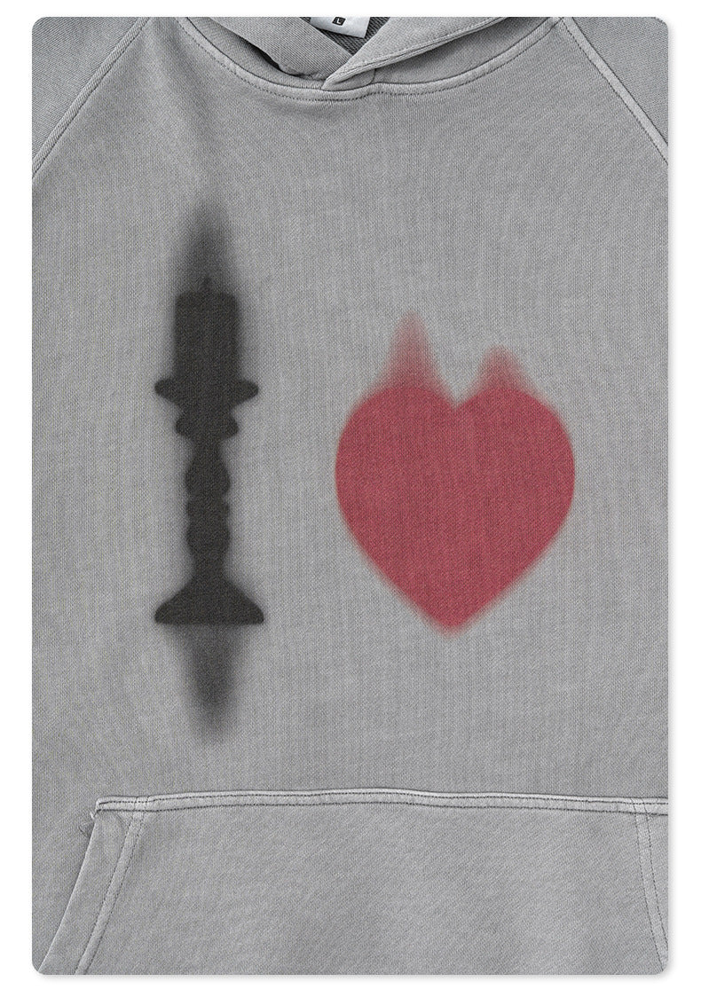 Pure Cotton Washed Hoodie WN7907