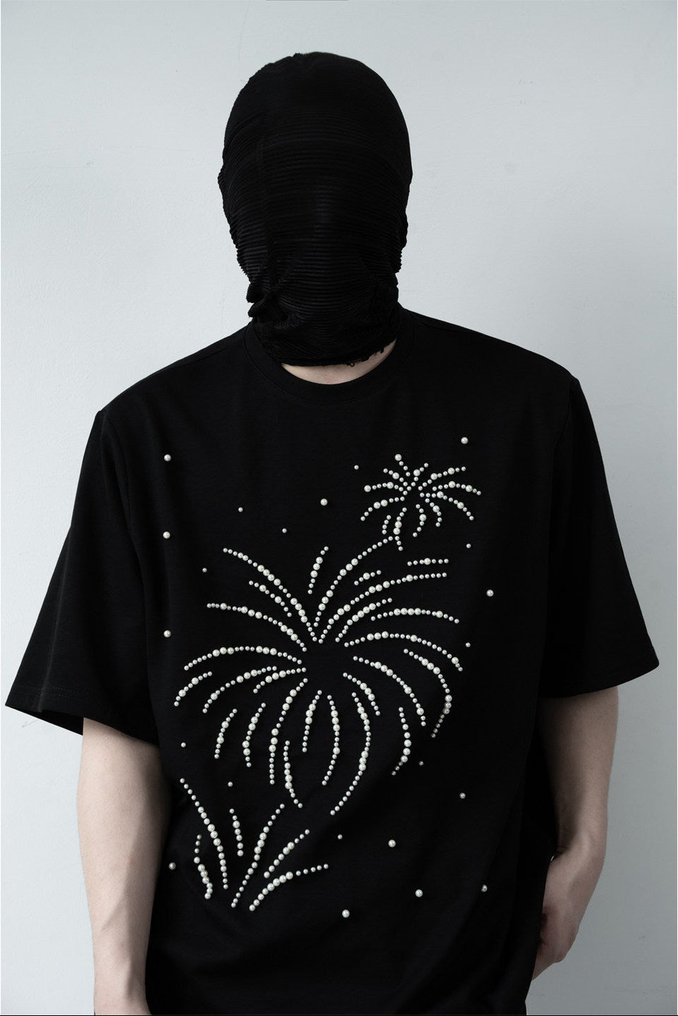 Firework Studs Design Short Sleeve T-Shirt WN23626