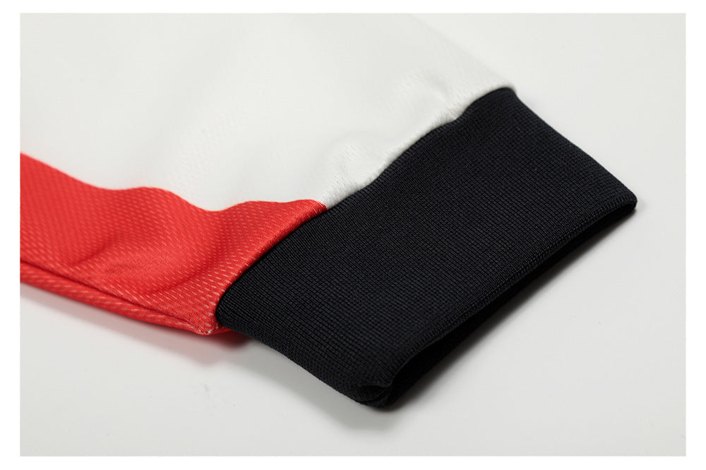 Sporty V-Neck Long Sleeve T-Shirt WN26475