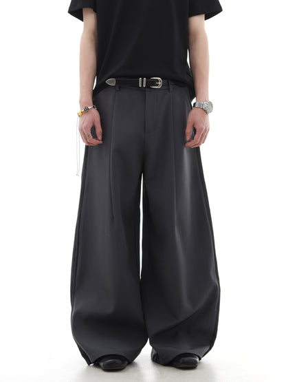Drape Wide-Leg Trousers WN15736