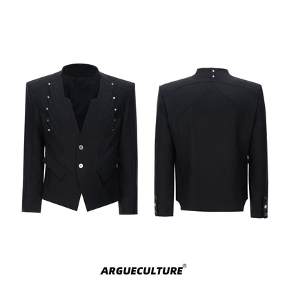 Deconstruction Tailored Jacket & Flare Trousers Setup WN21236