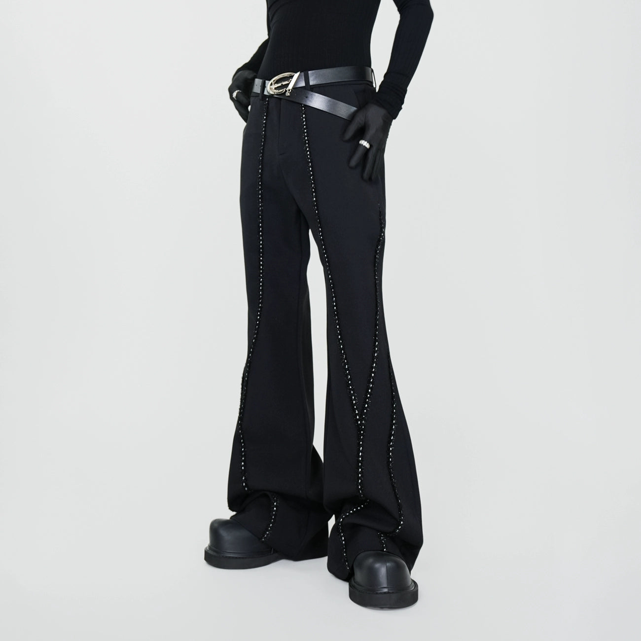 Flare Draped Trousers WN17321