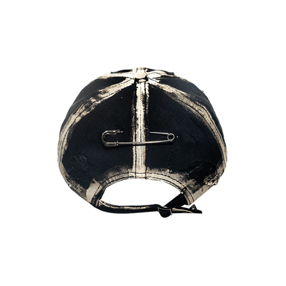 Damage Safety Pin Embroidery Cap WN21086