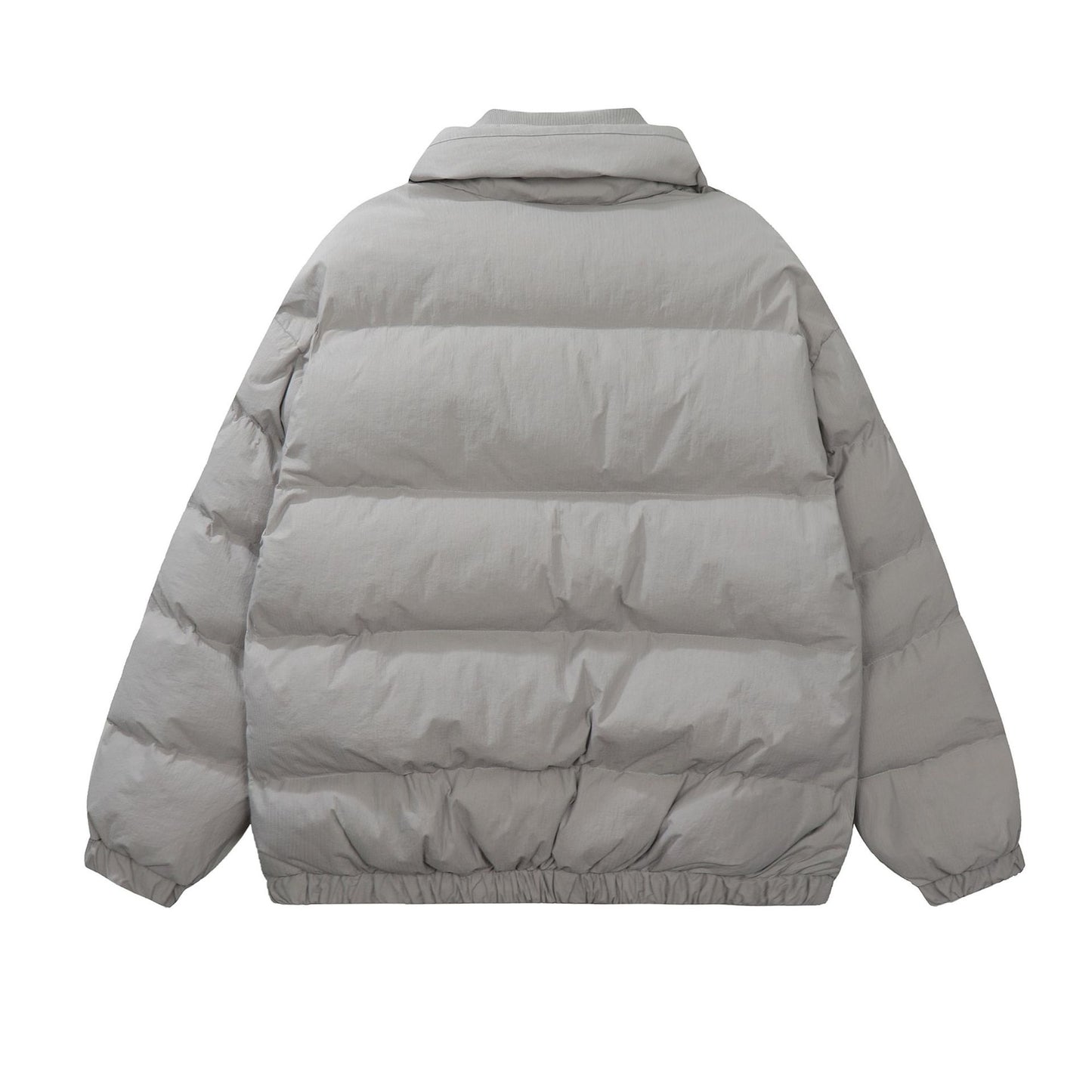 Fake Layered Zipper Puffer Jacket WN11038