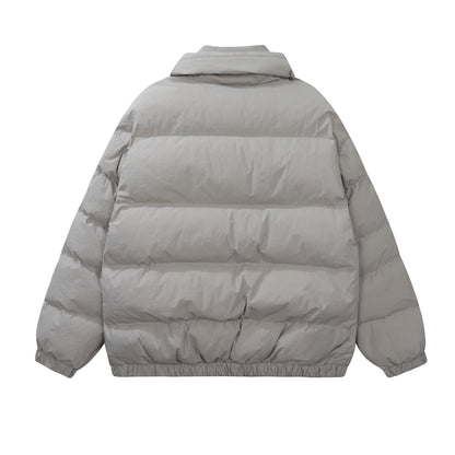 Fake Layered Zipper Puffer Jacket WN11038