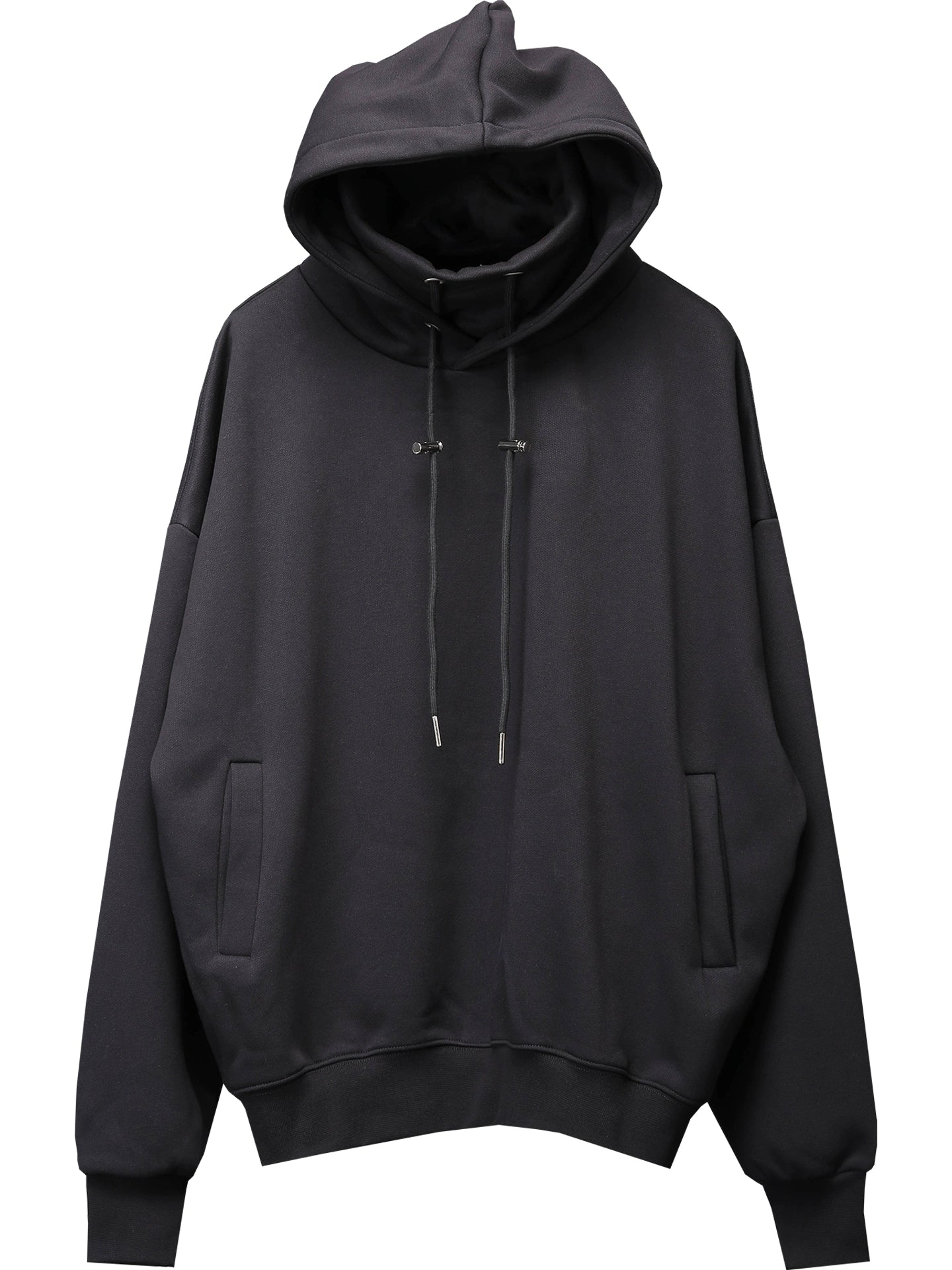 High-Neck Oversize Fleece Lining Hoodie WN22351