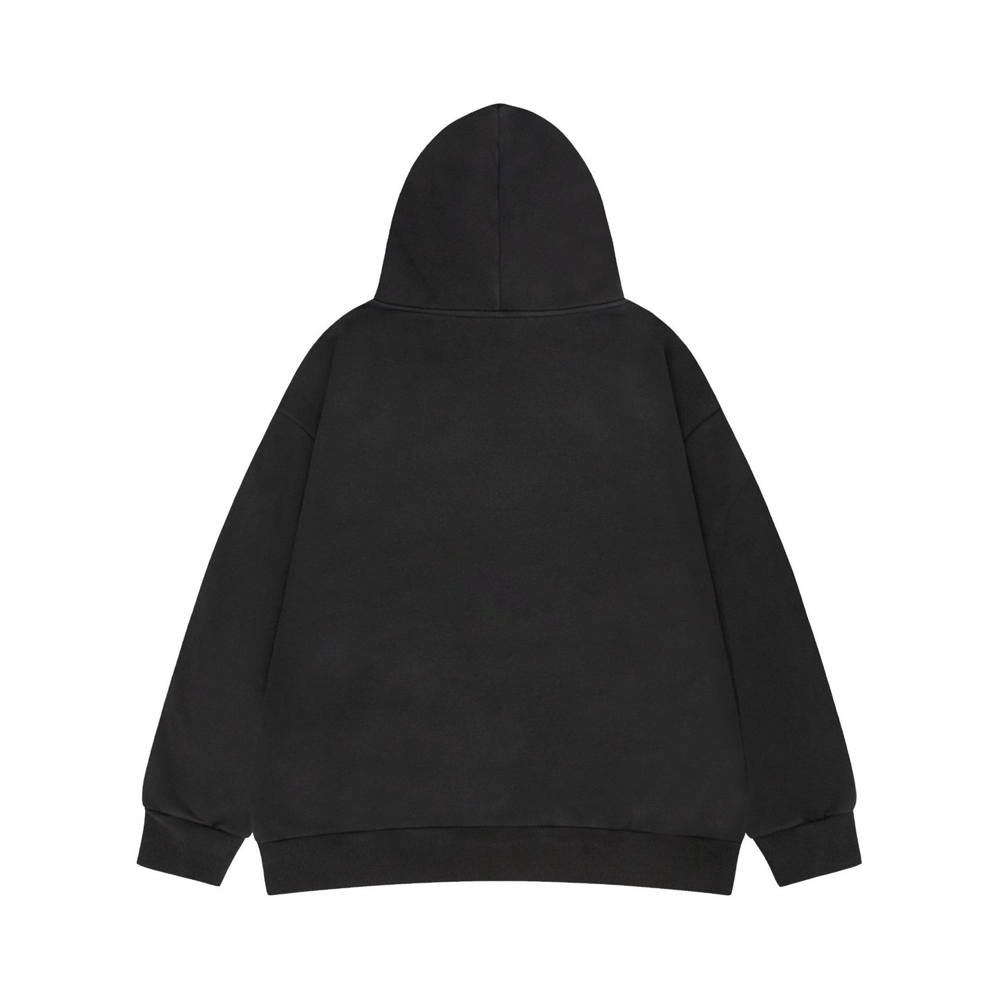 Washed Snake Print Pullover Hoodie WN23061