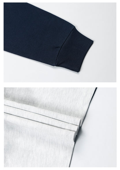 Colorblock Metal Decor Sweatshirt WN18564