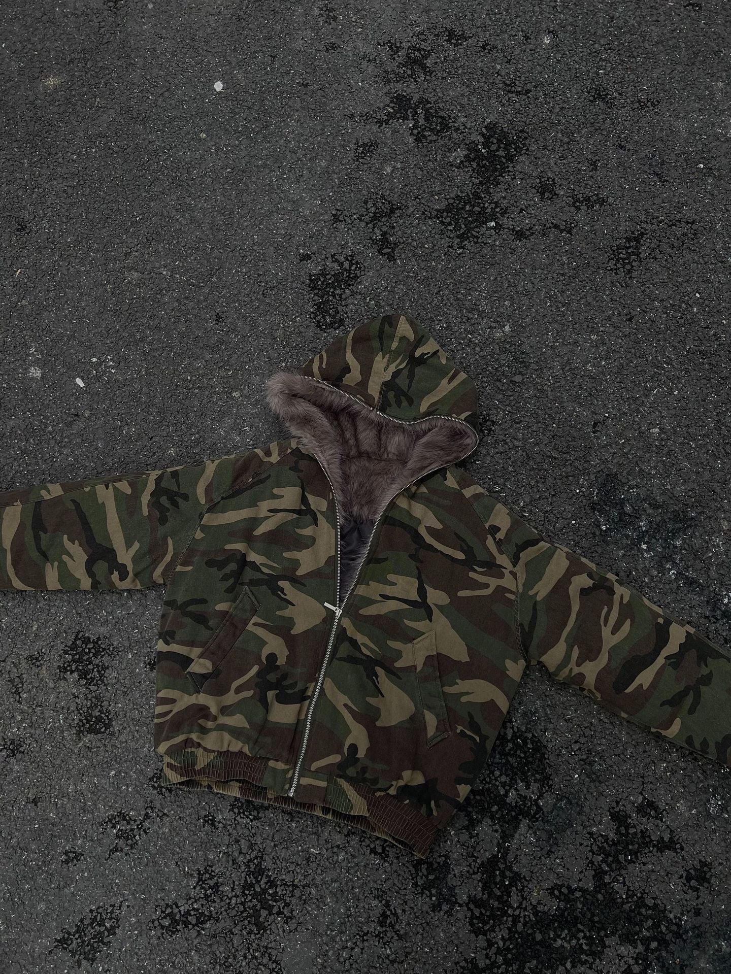 Camouflage Thermal-Lining Padded Jacket WN11304