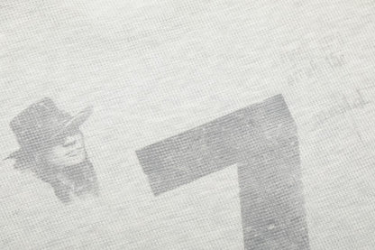 Waffle Texture Graphic Long Sleeve T-Shirt WN28018
