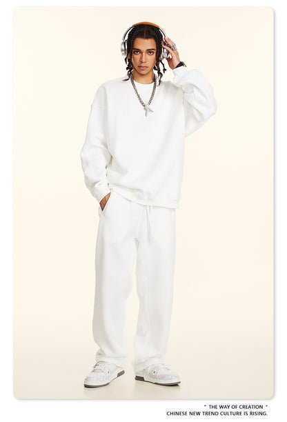 Fleece Lining Oversize Sweatshirt WN9928