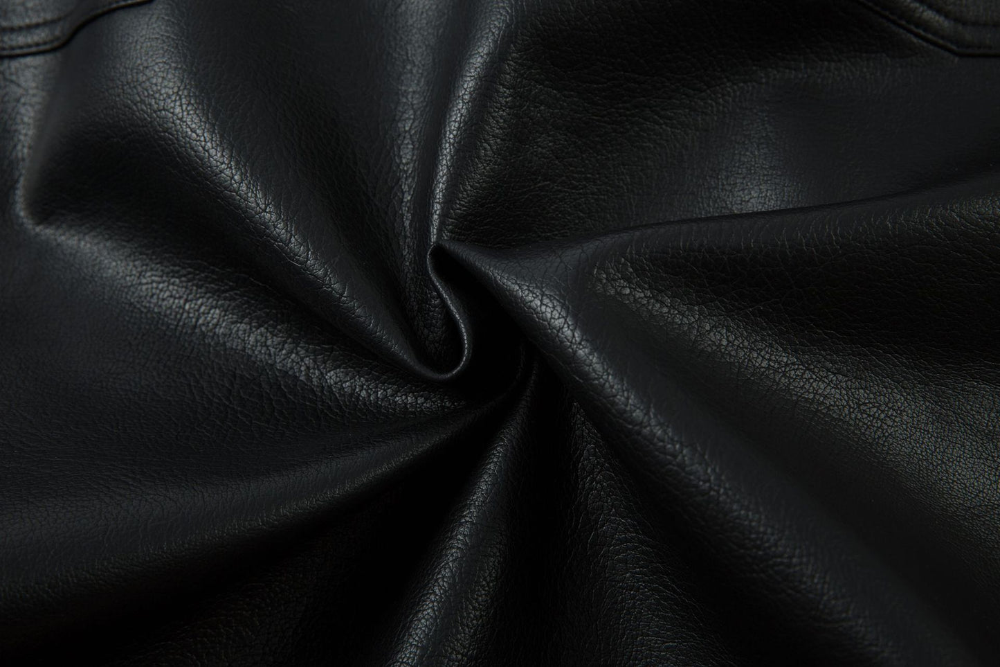 Boxy Oversize PU Leather Jacket WN23068