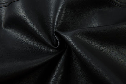 Boxy Oversize PU Leather Jacket WN23068