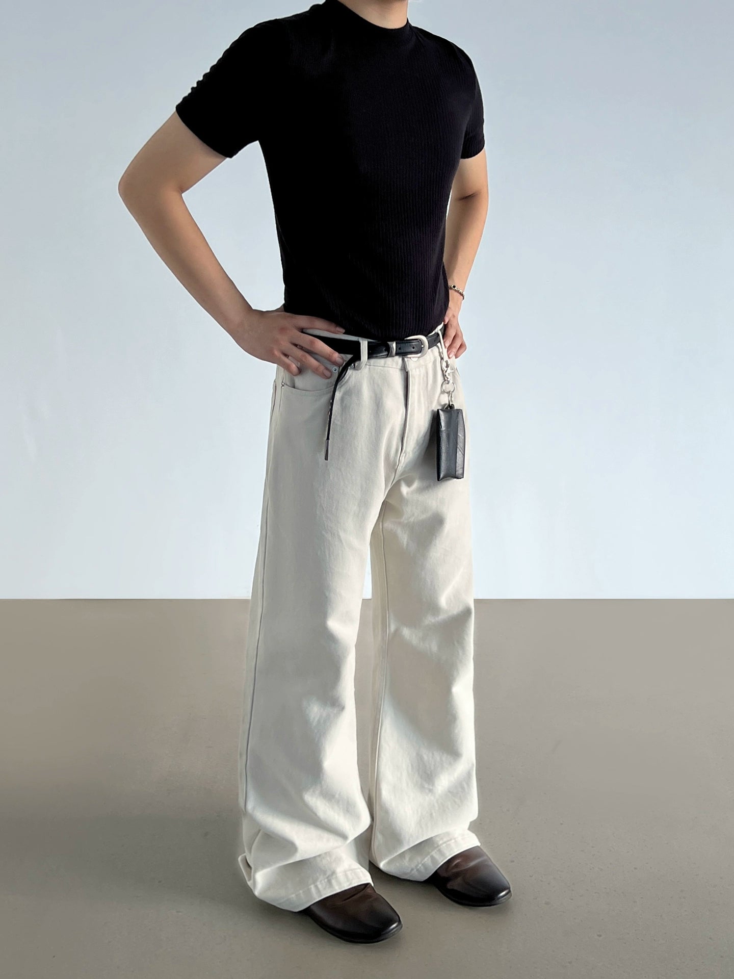 Baggy Flare Denim Jeans WN21420