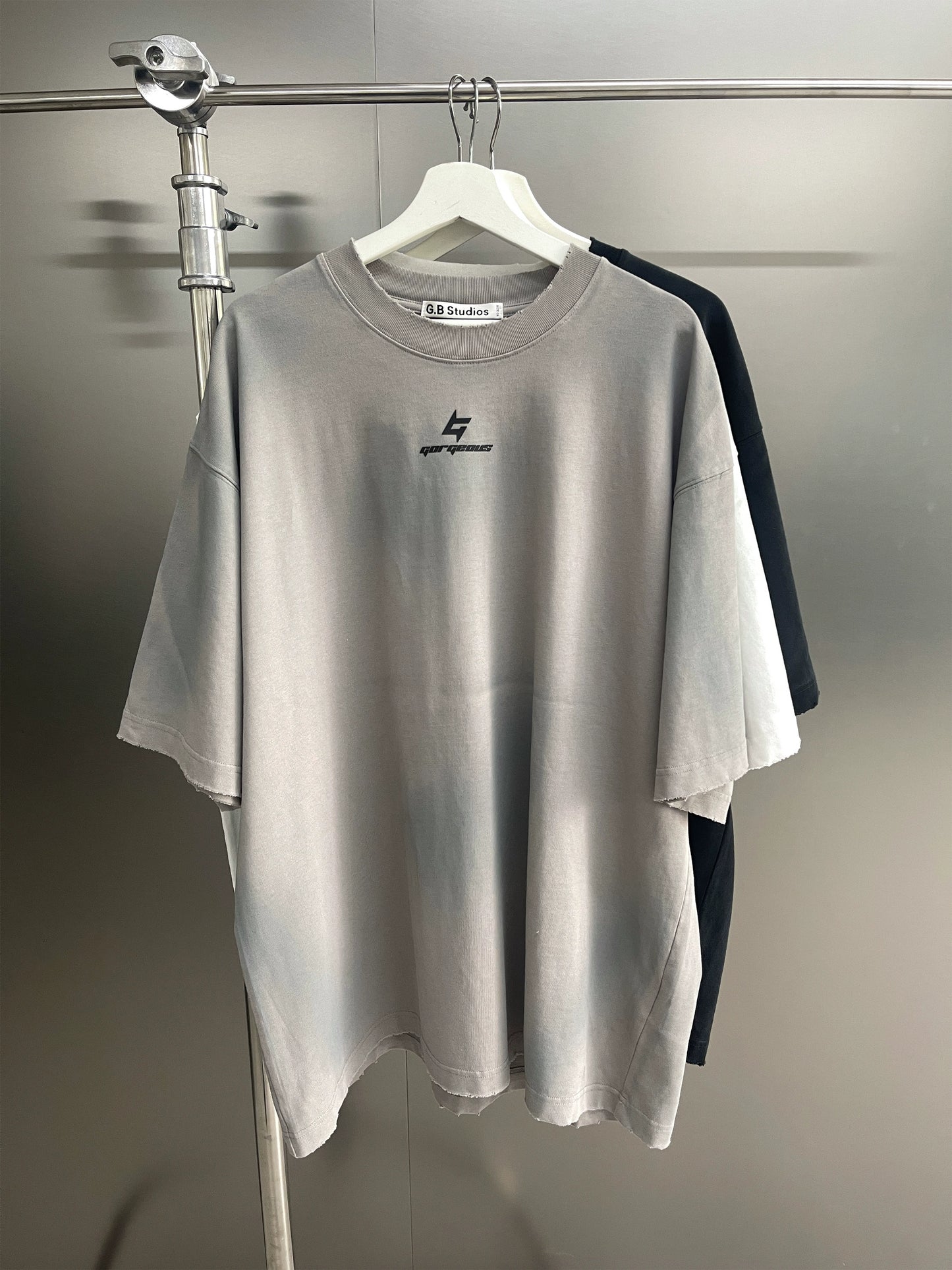 Oversize Damage Sleeve T-Shirt WN5667