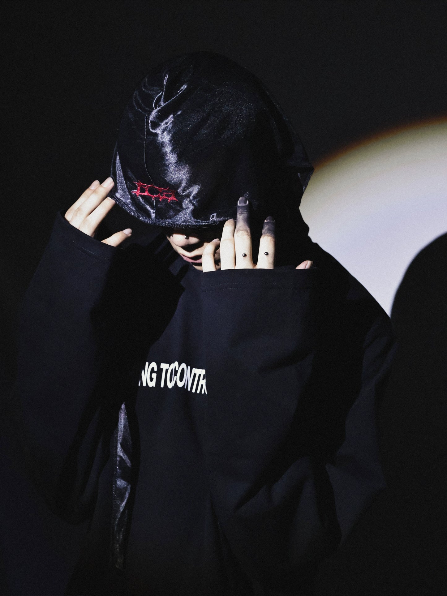 Embroidery Long Tail Hat WN20839