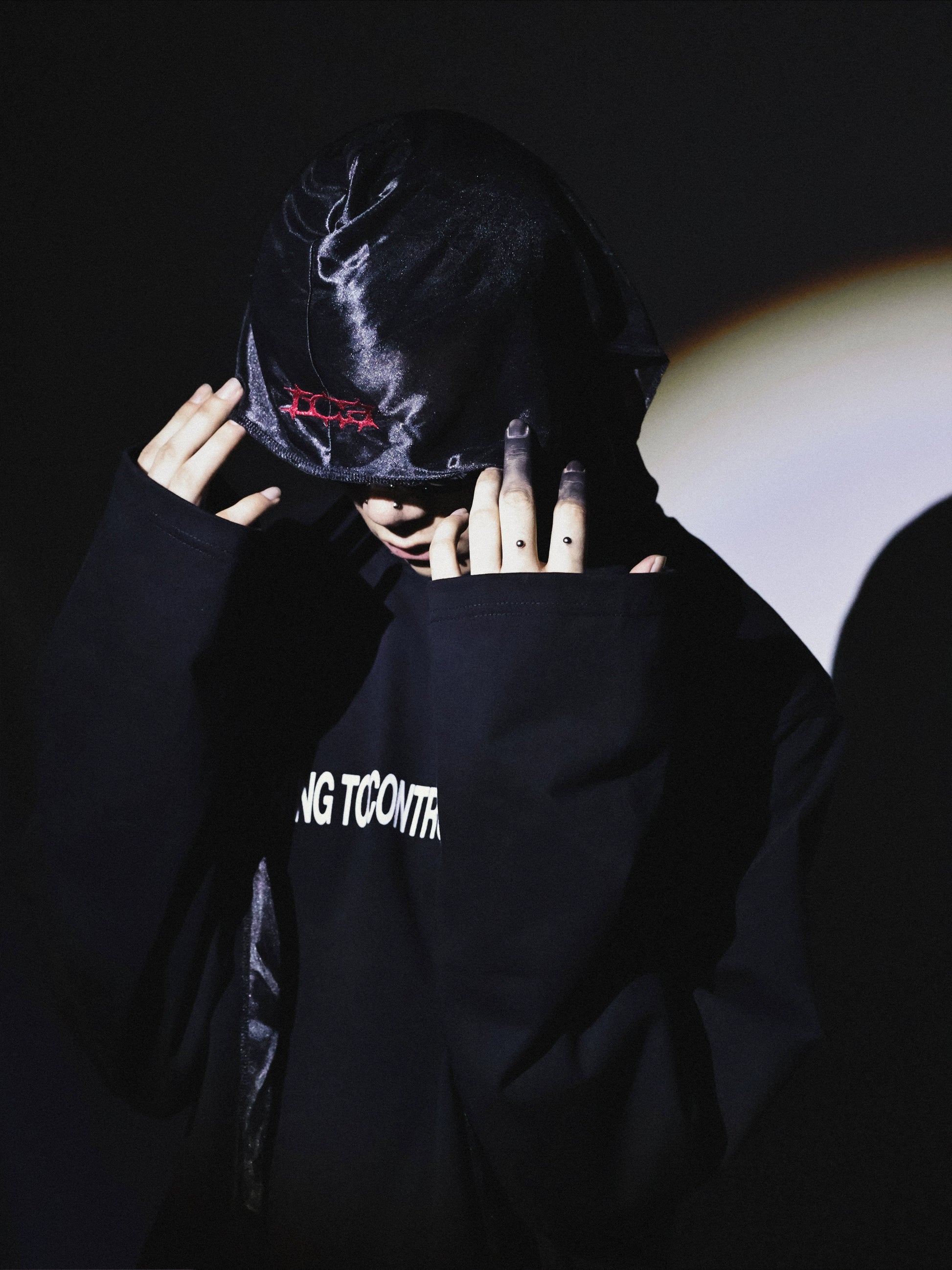 Embroidery Long Tail Hat WN20839