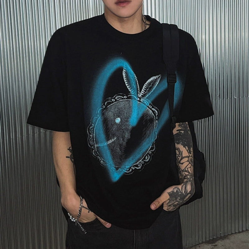 Graphic Art Print Short Sleeve T-Shirt WN20266