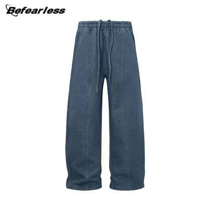 Panel Wide Leg Sweatpants WN26206