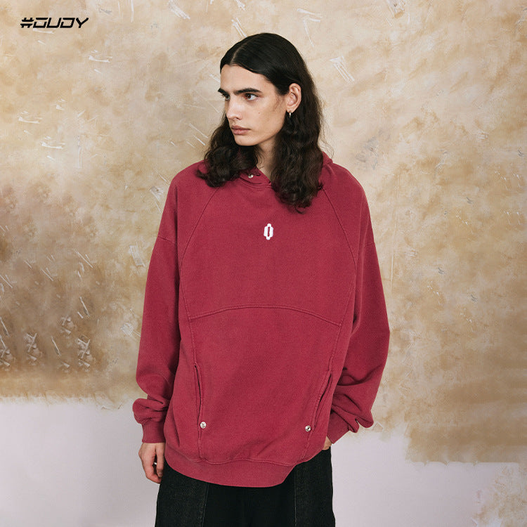 Washed Pullover Hoodie WN12530