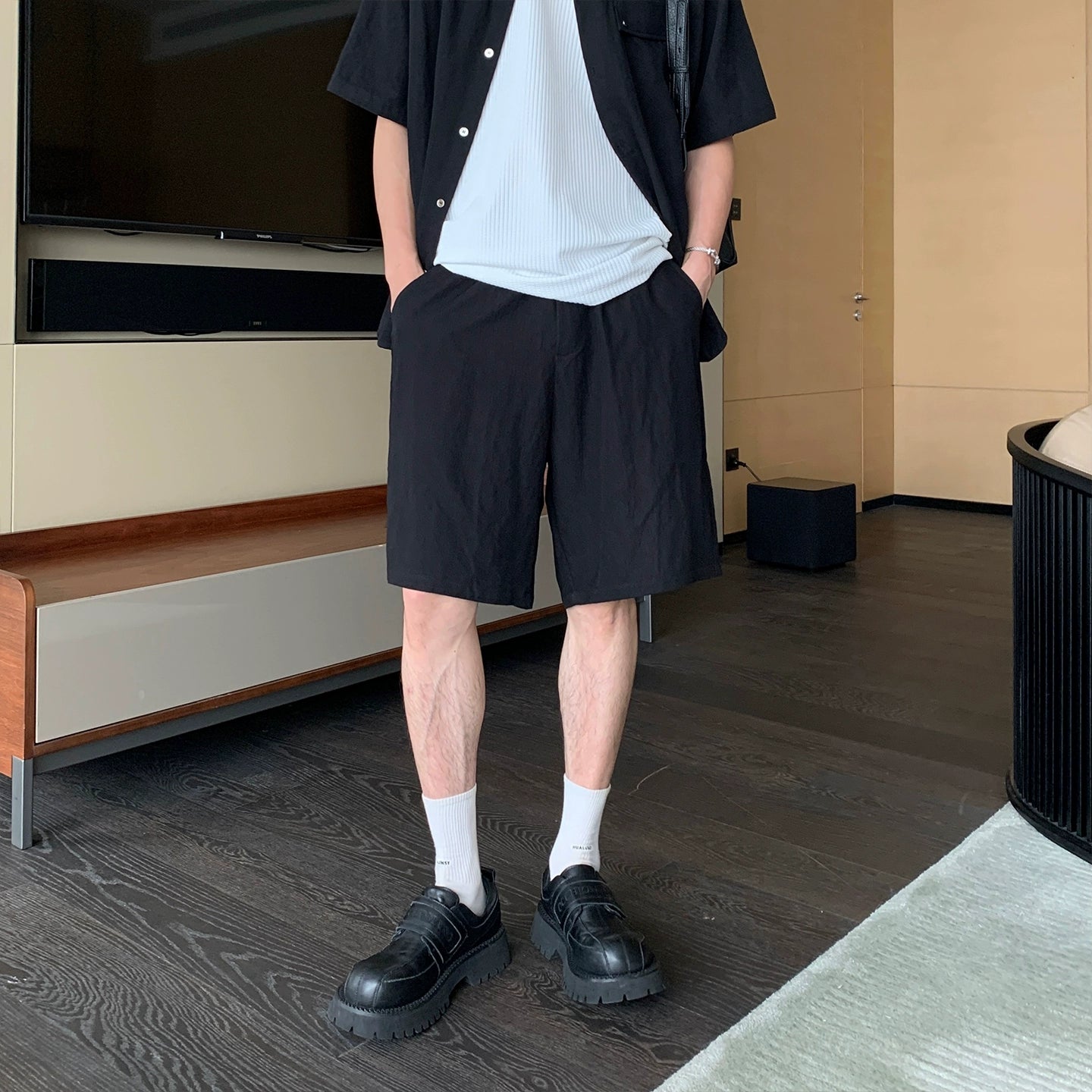 Short Sleeve Shirt & Half Pants Setup WN20445