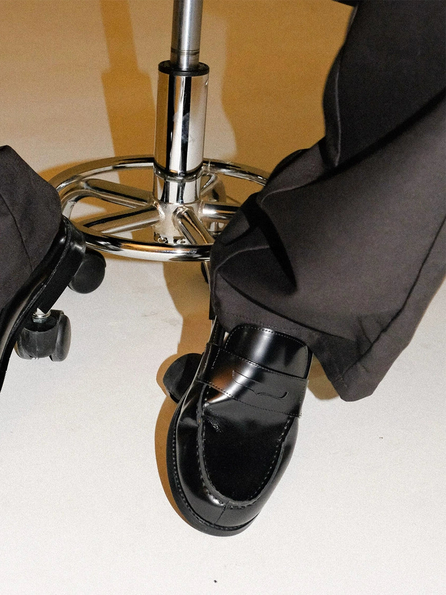 Matte Full-Grain Leather Loafers WN20768