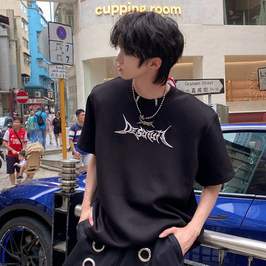 Graphic Letter Short Sleeve T-Shirt WN20750