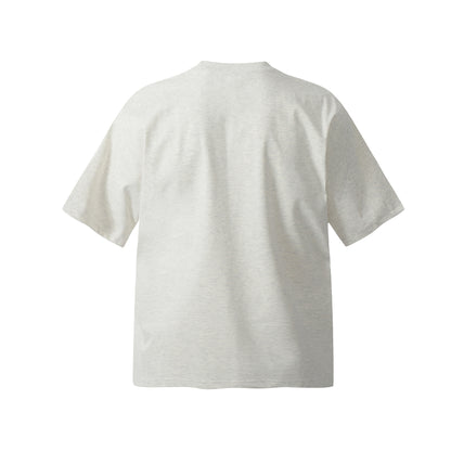 Abstract Character Print Short Sleeve T-Shirt WN25659