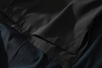 Oversize Plain Open Collar Shirt WN16202