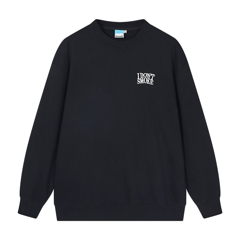 Logo Round Neck Pullover Sweatshirt WN10109