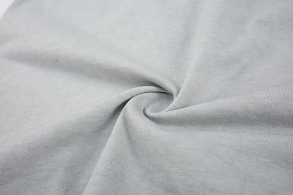 Washed Embroidery Raglan Short Sleeve T-Shirt WN25454