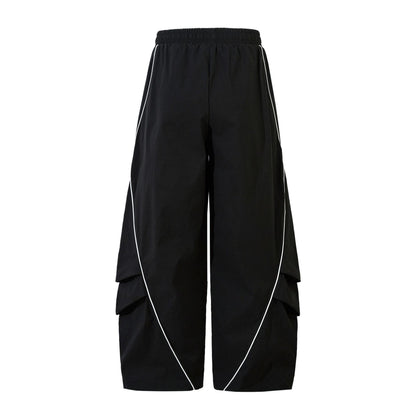 Utility Inlay Stitching Cargo Pants WN25668